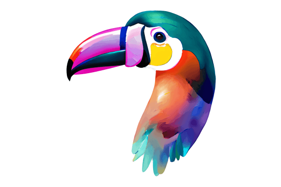 Download Exotic Bird Head - Premium Resources