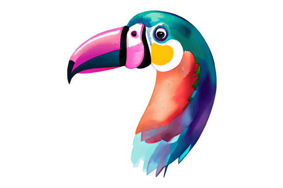 Download Exotic Bird Head - Premium Resources