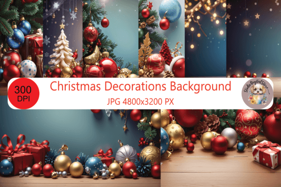 Download Christmas Decorations Background - Christmas decorations Collection